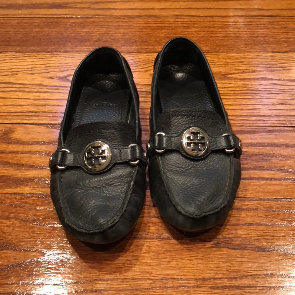 Tory Burch Black Loafers